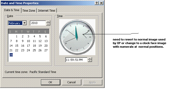 LClock XP - Revert To Default XP System Clock Graphic - Software ...