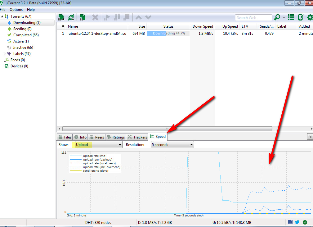 Set NetLimiter to limit uTorrent upload bandwidth - not working - Smart ...