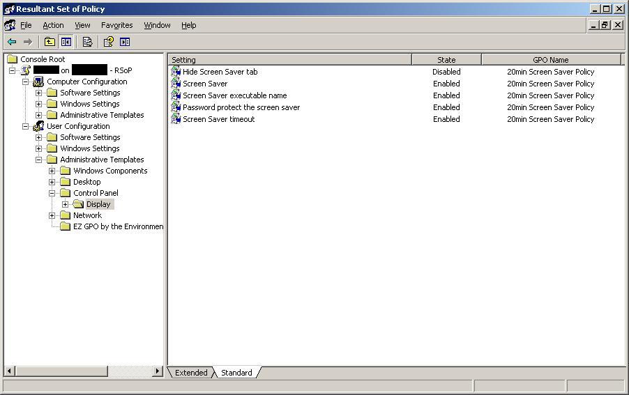 Group Policy/Screensaver Problem Microsoft (Windows) Neowin
