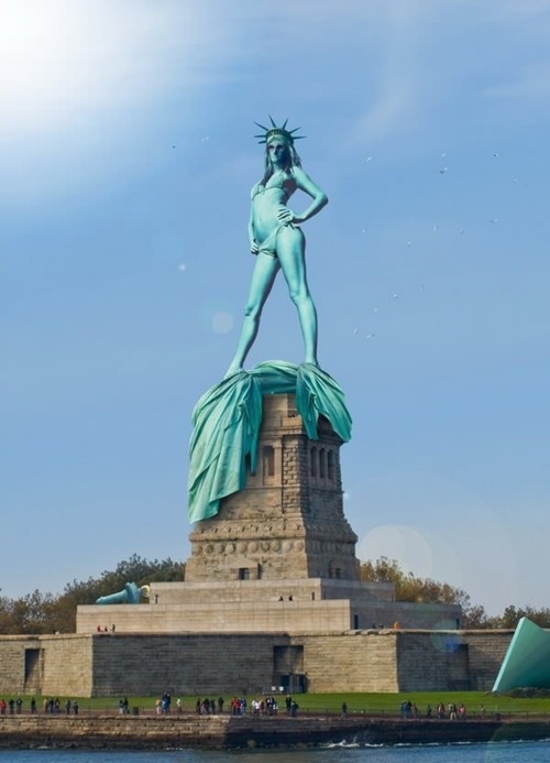 If Statue of Liberty were built today..... Jokes & Funny Stuff Neowin