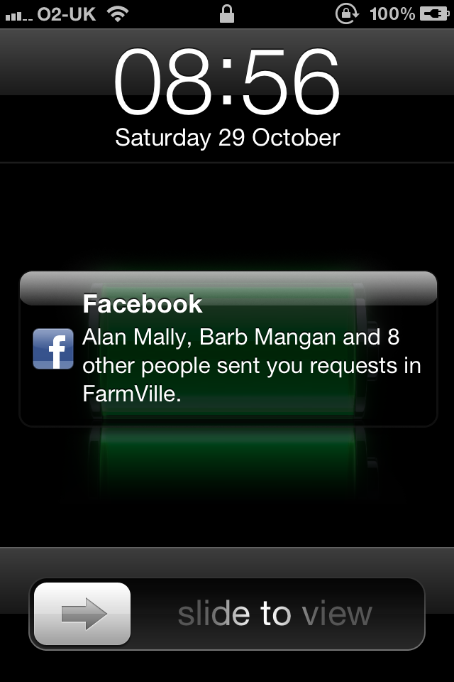 Stopping Facebook game request notifications appearing on iPhone