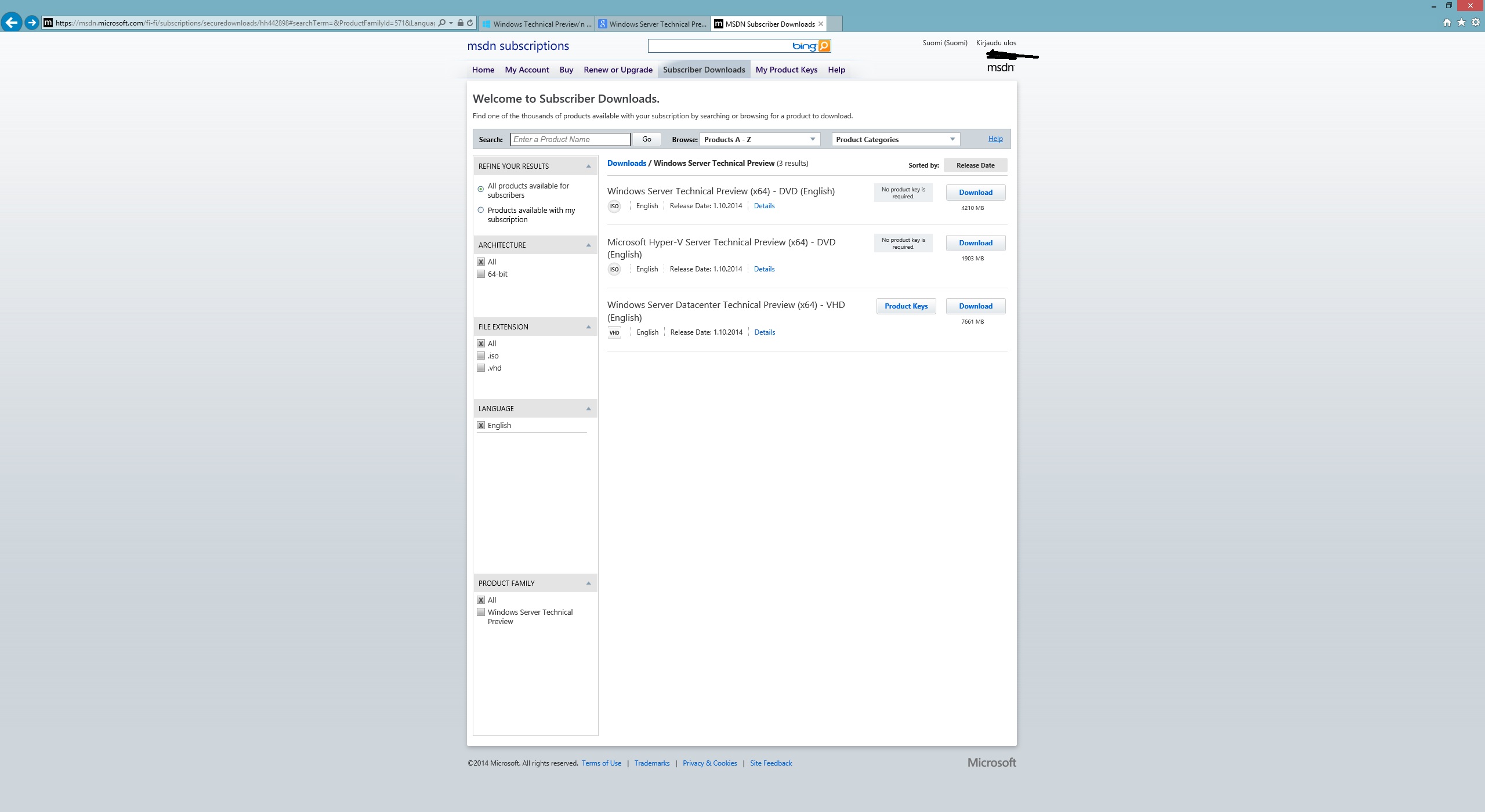 Windows Server Previews on MSDN - The Fast Ring (Insider Previews) - Neowin