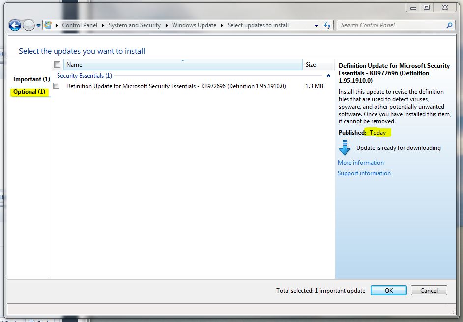MSE updates optional? - Software Discussion & Support - Neowin