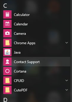 Java's Position in Windows 10 Start Menu? - Microsoft (Windows) - Neowin