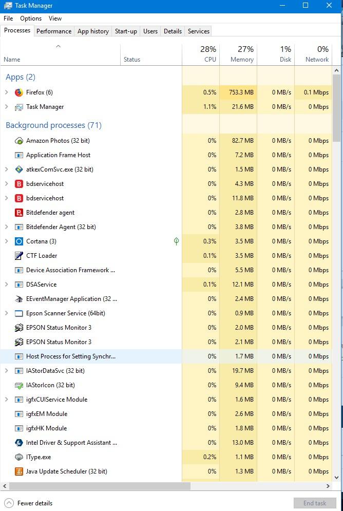 Which ordering does Task Manager use? - Microsoft (Windows) - Neowin
