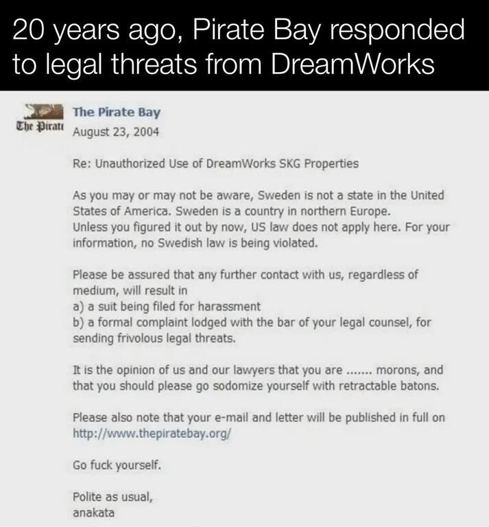 The Pirate Bay, launched in 2003 by Swedish anti-copyright group Piratbyrån, became the world’s leading BitTorrent file-sharing site. Despite legal battles, including a 2006 police raid and 2009 convictions of founders Fred.jpg