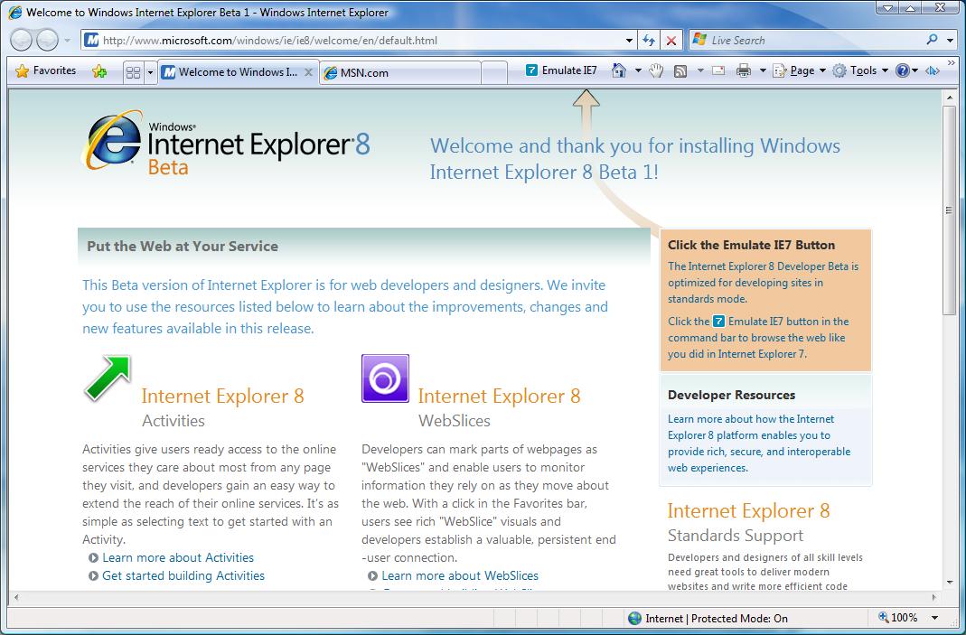 Internet Explorer 8: What do you think? - The Fast Ring (Insider ...