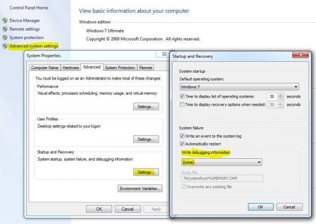 Remove System error memory dump files - Software Discussion & Support ...