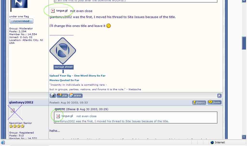 Red X IE problem - Software Discussion & Support - Neowin