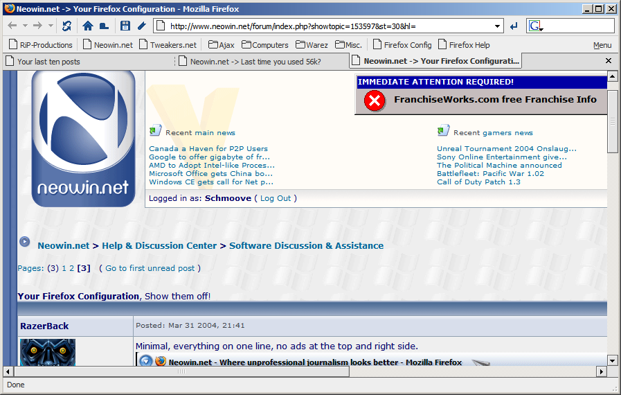 Your Firefox Configuration - Software Discussion & Support - Neowin