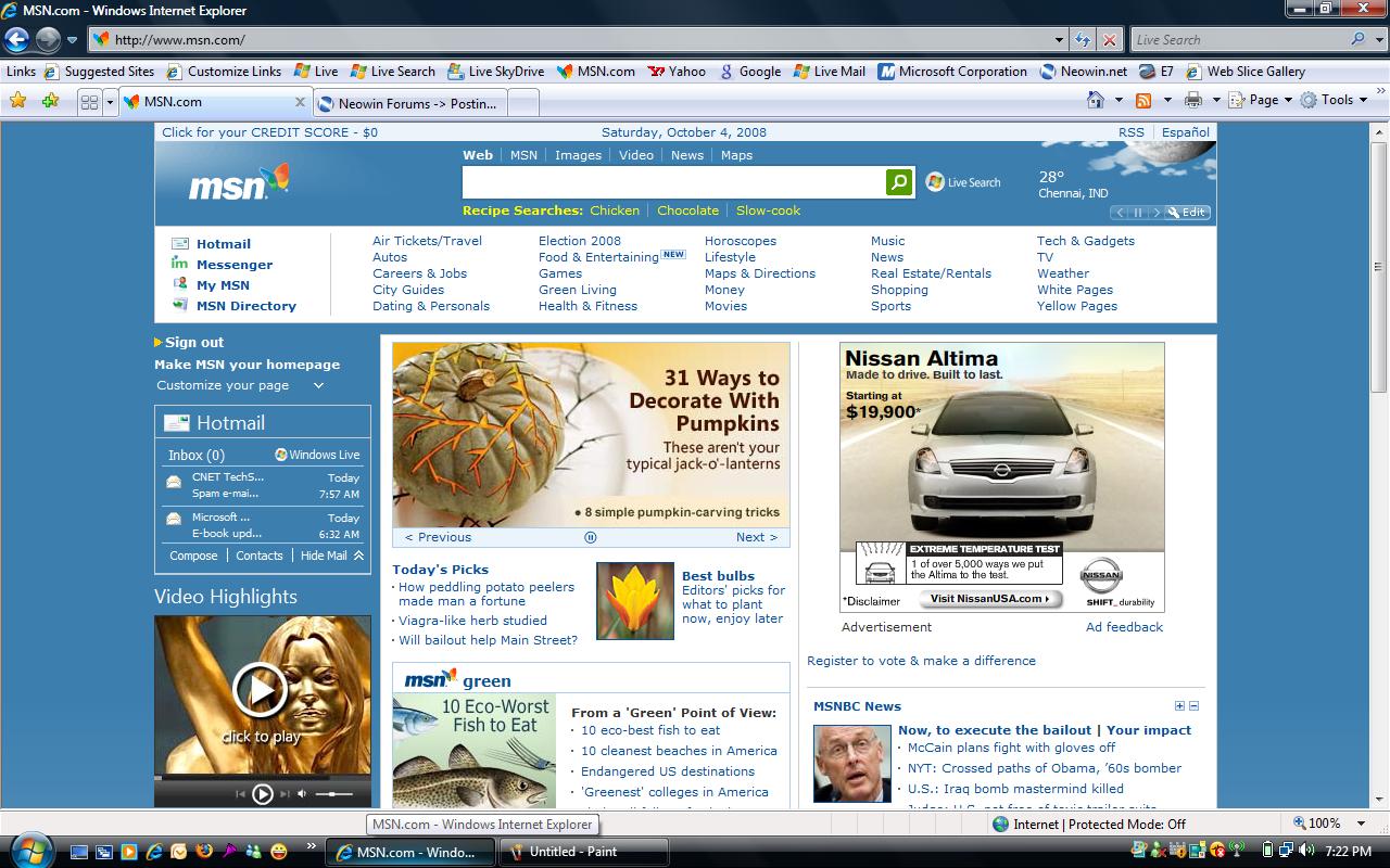 Msn Loading New MSN homepage :-) - Microsoft (Windows) - Neowin