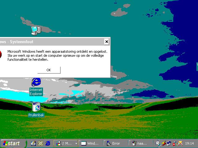Windows Xp Problem Artefacts and switching problems - Hardware Hangout - Neowin