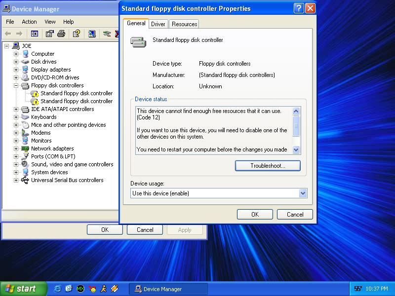Xp finds 2 floppy controllers? Hardware Hangout Neowin