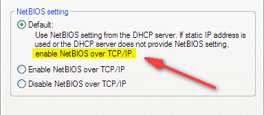 Netbios Setting XP Networking - Smart Home, Network & Security - Neowin