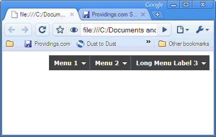 Help with dHTML/CSS Menu Aligning + Sizing - Web Design & Development ...