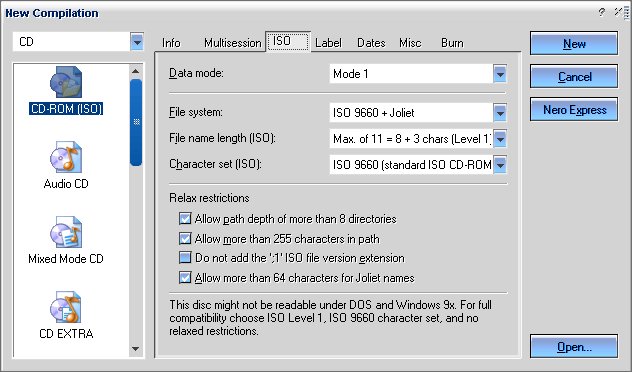 creating iso's - Software Discussion & Support - Neowin