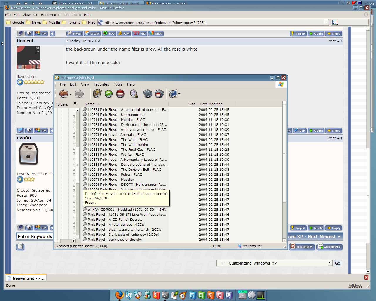 Windows explorer background color Tips, Tweaks & Customization Neowin