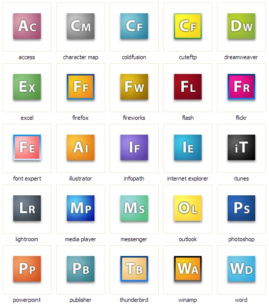 [icons] Adobe CS3 Influenced Dock Icons - Tips, Tweaks & Customization ...
