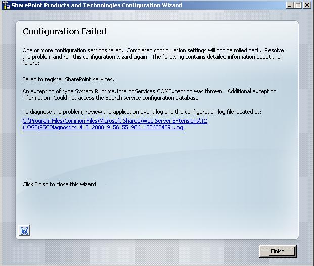 Installation of Windows Sharepoint service - Microsoft (Windows) - Neowin