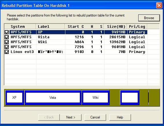 Messed up hard disk partitions - really need help - Hardware Hangout ...