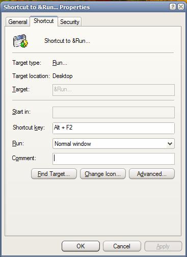 Run shortcut ALT+F2 - Microsoft (Windows) - Neowin