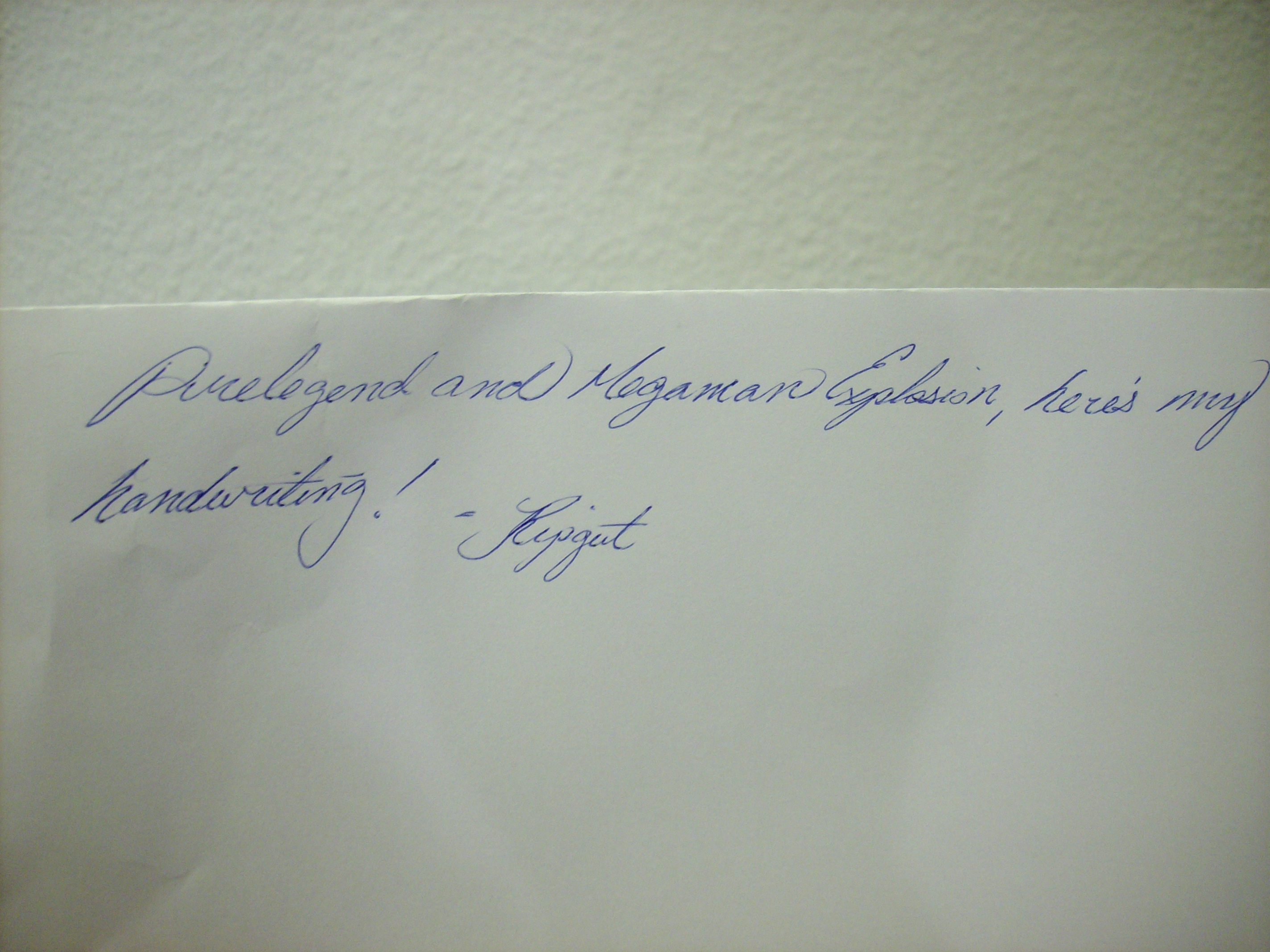 Prof Rapper Handwriting My handwriting... - Poll Station - Neowin