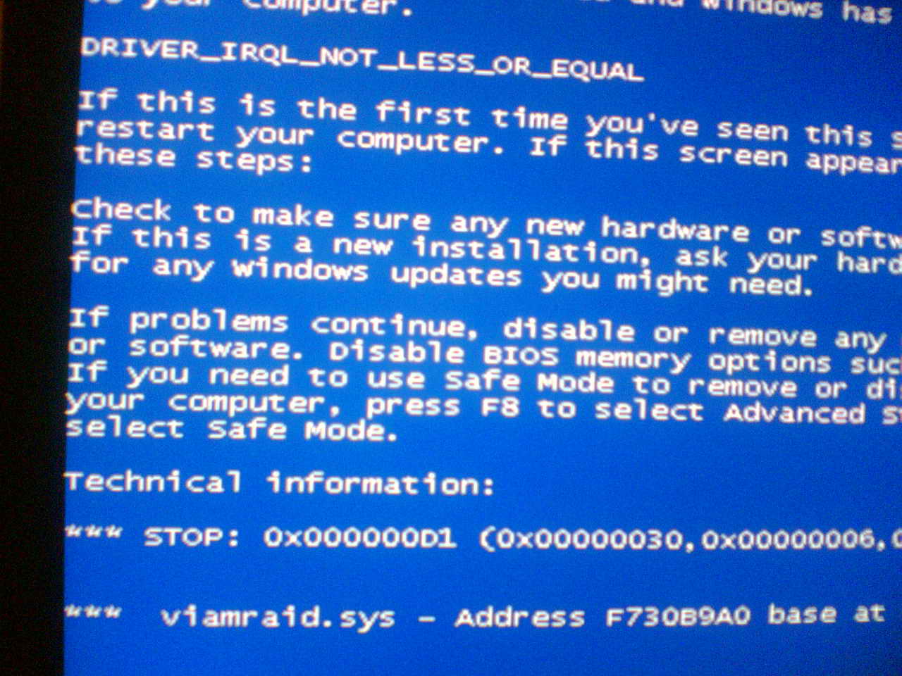 Missing Drive Blue Screen Insert Code Installing new graphic card ruined my harddrive!? - Hardware Hangout ...