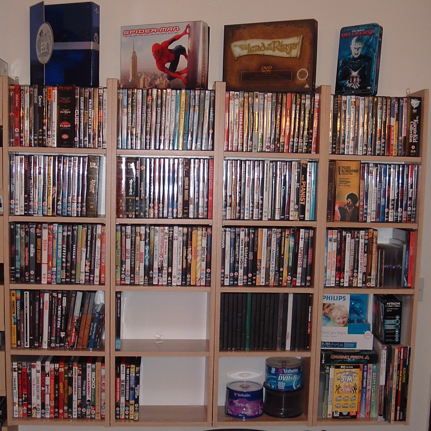 How many DVDs do you own? Home Theatre Discussion Neowin