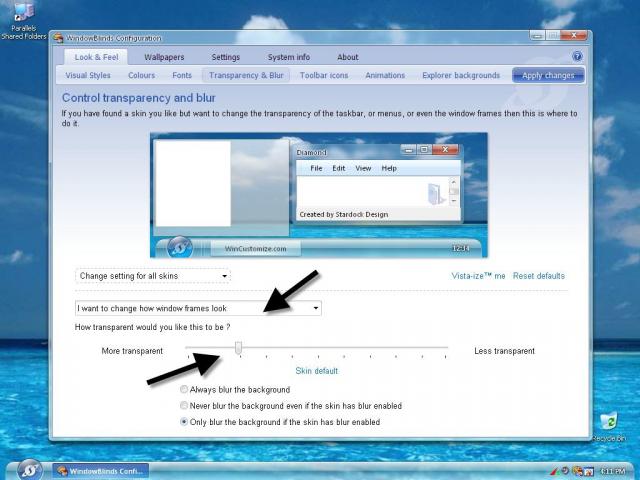 Problem with Window Blinds Theme and the Titlebar - Tips, Tweaks ...