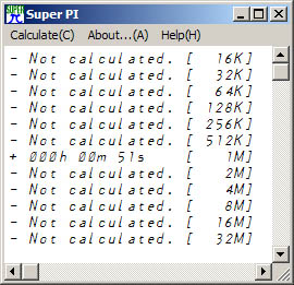 Super Pi Math Outit Super Pi Thread - Hardware Hangout - Neowin