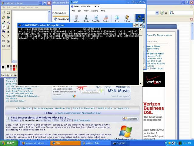 Regedit won't work - Microsoft (Windows) - Neowin