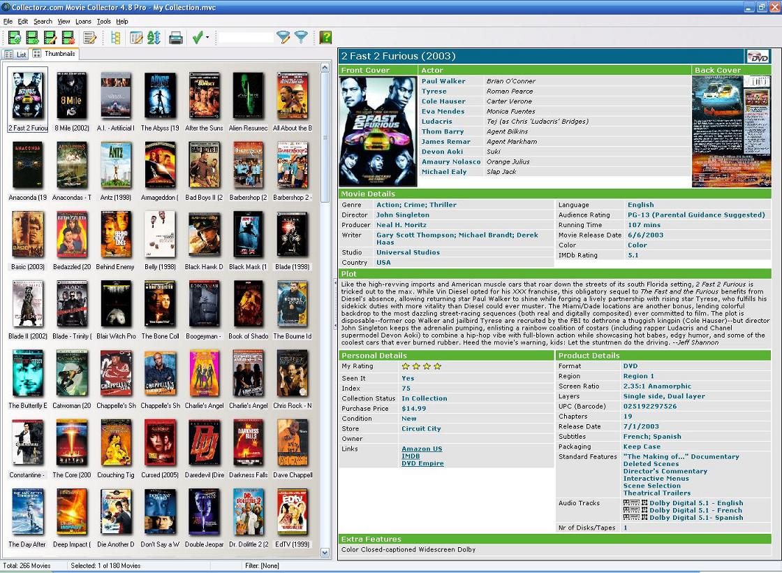 Movie Collection Program DVD collection program - The Media Room - Neowin