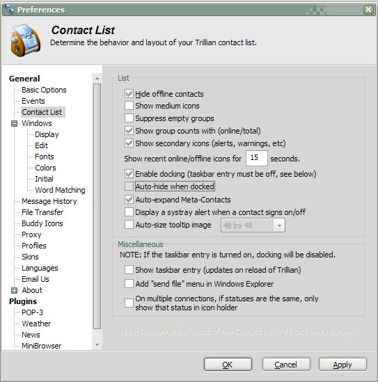 Trillian 3 Beta - Back Page News - Neowin