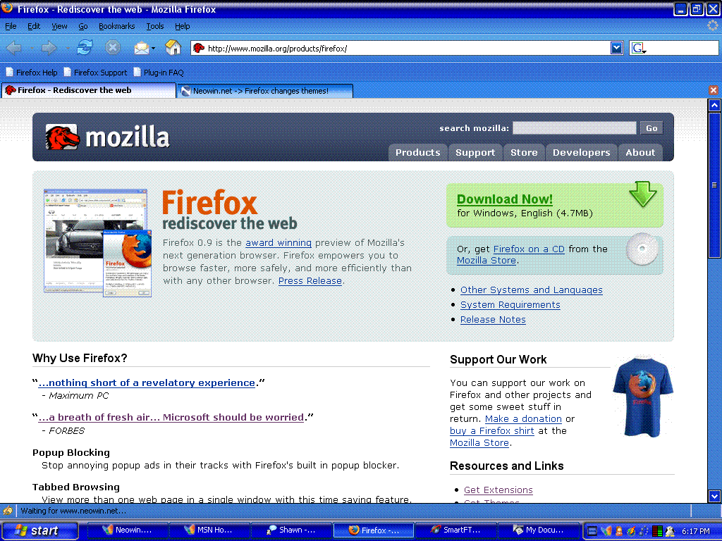Firefox Website Using Html Firefox changes themes! - Back Page News - Neowin