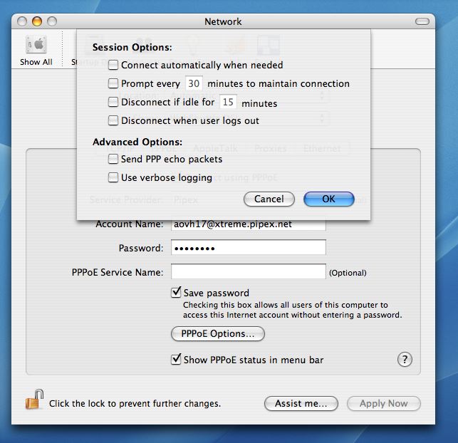 MacOS X: Connect to Internet - Apple (macOS) - Neowin