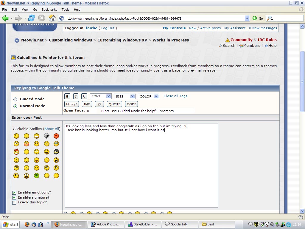 Google Talk Theme Tips, Tweaks & Customization Neowin