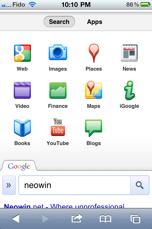 Google experimenting with new mobile layout - Neowin