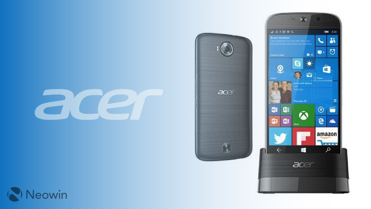 Acer אומרת לבעלי ספינת הדגל שלה Windows 10 Mobile שהם לא יקבלו עדכון יום השנה