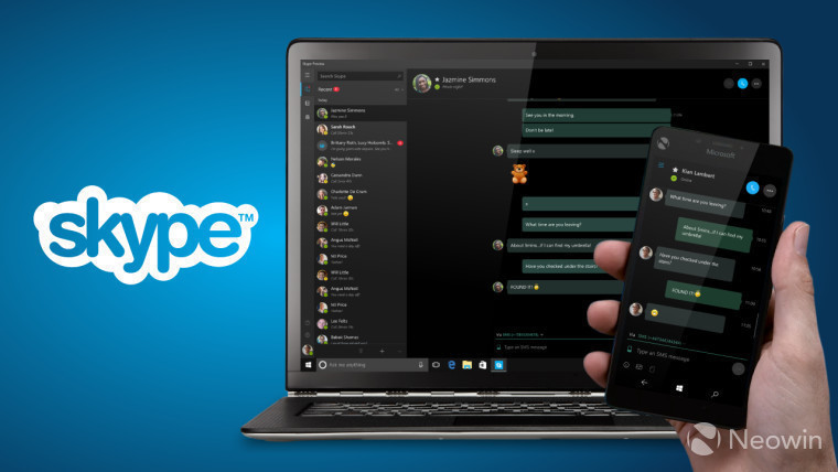 תצוגה מקדימה של Skype עודכנה עבור משתמשי Windows 10 בצלצול המהיר