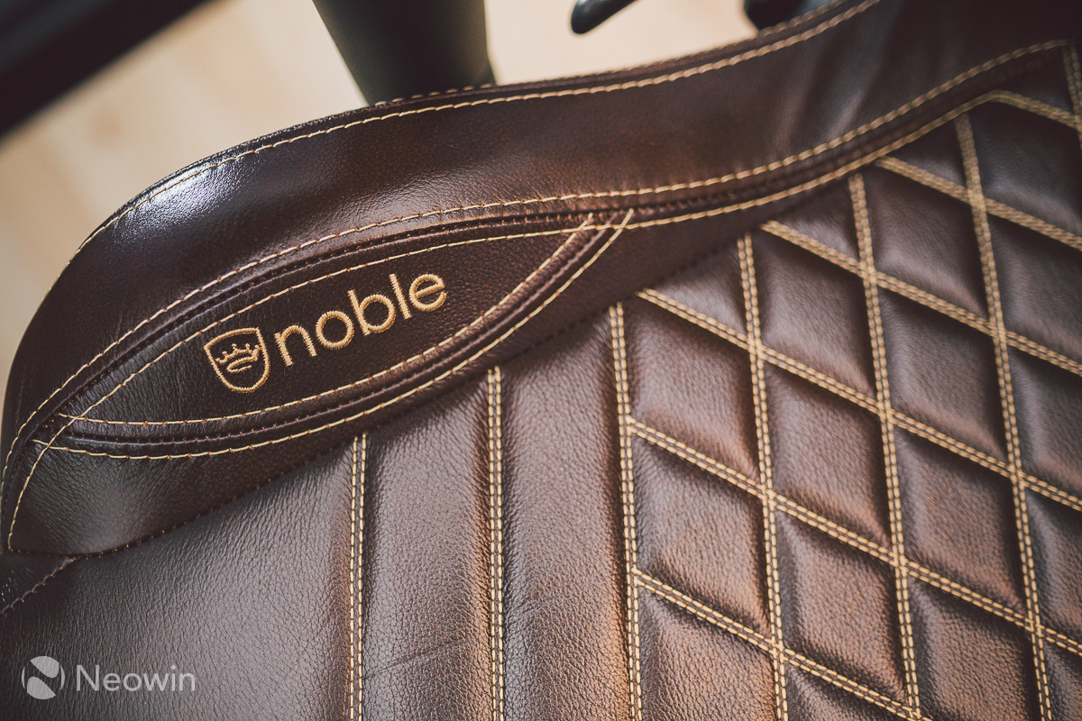 noblechairs EPIC series real leather chair review - Neowin