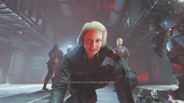 A screenshot of Wolfenstein II