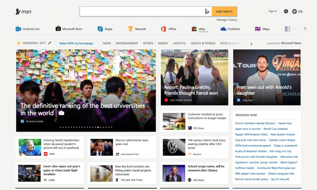 Msn News Graphic