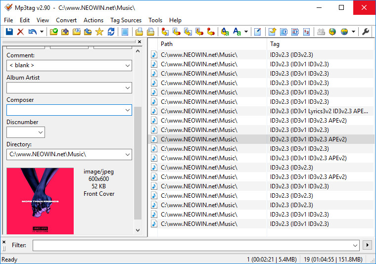 Mp3tag 3.22b - Neowin