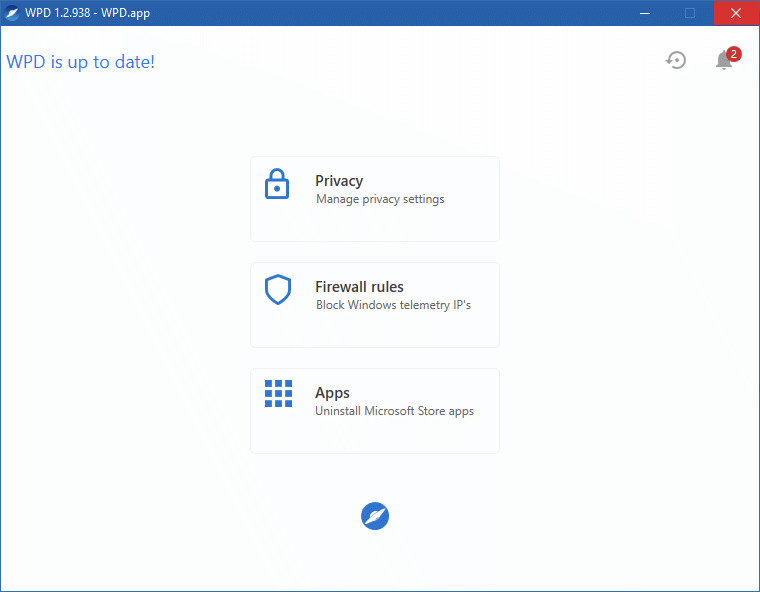 download Windows Privacy Dashboard (WPD) 1.5.2042