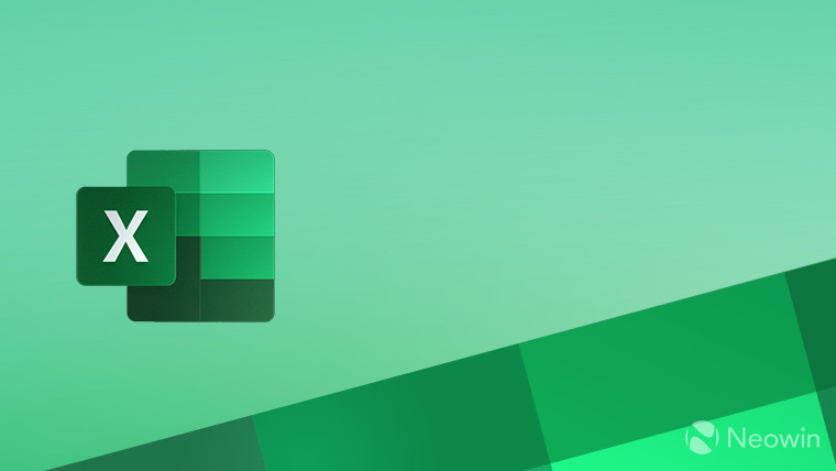 Excel logo on a green background