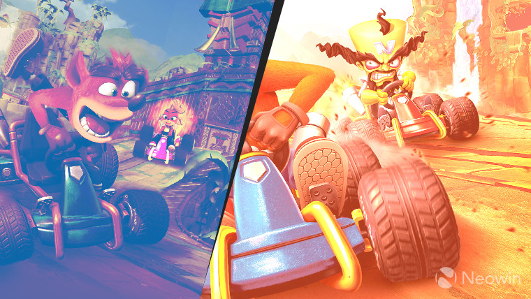 Crash Team Racing Nitro Fueled + Crash Bandicoot Trilogy PS4