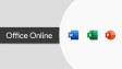 Office Online graphic with icons for Word Excel and PowerPoint