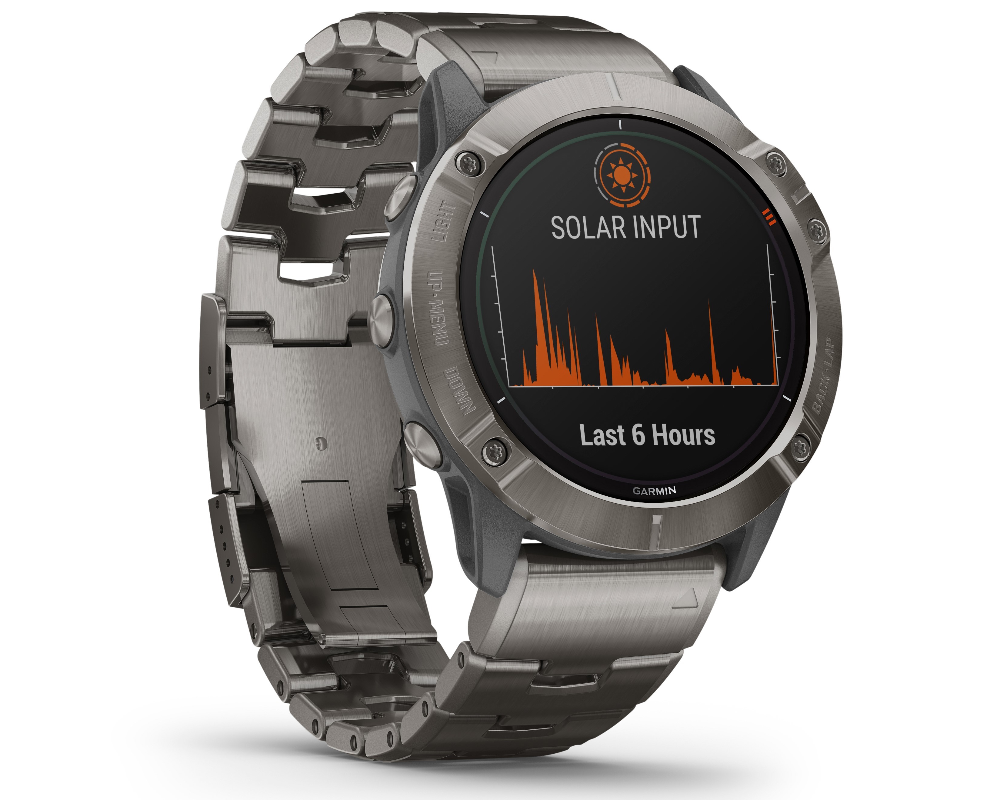 Solar powered garmin online watch