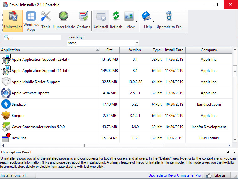 Revo Uninstaller Free