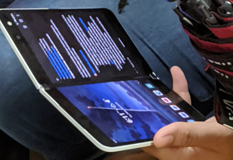 Microsoft s Surface Duo Spotted In The Wild Neowin